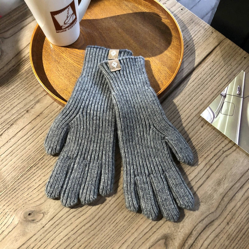 Plush Winter Gloves