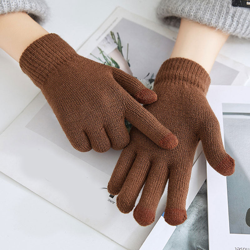 Knitted Thick Gloves