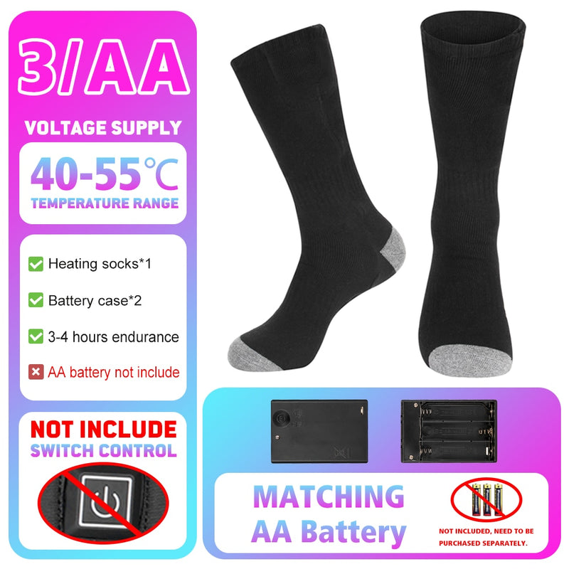 5000mAh Rechargeable Thermal Socks