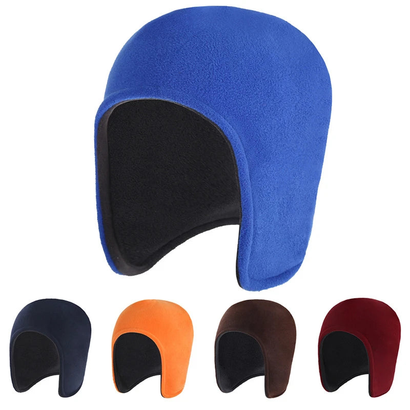 Fleece Warm Earmuffs Hat