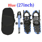 Snow Shoes with Adjustable Poles Carry Bag Set