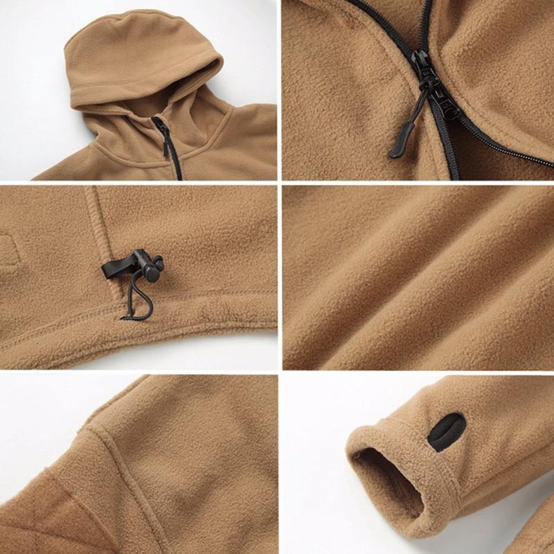 Peak  Arctic Seal Tactical Fleece Hoodie