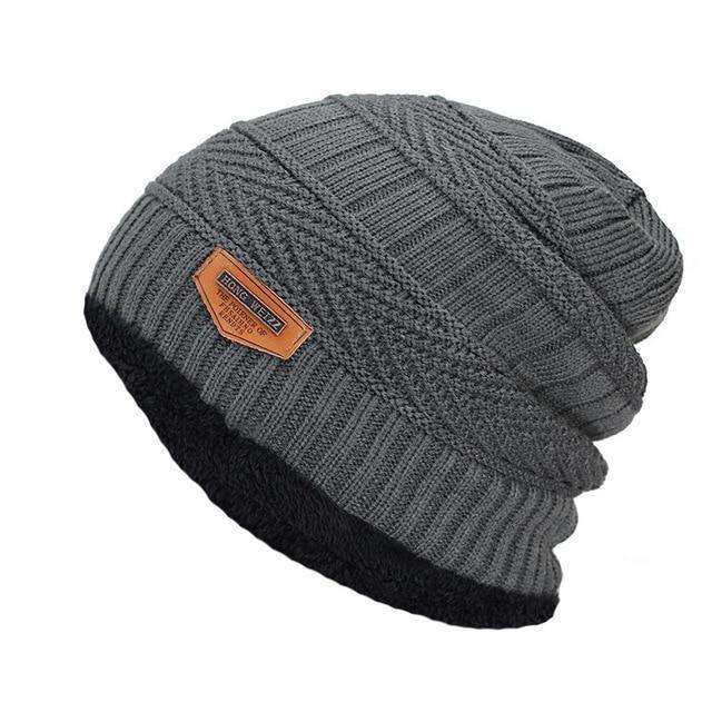 Peak  Polar Fur-lined Knitted Beanie