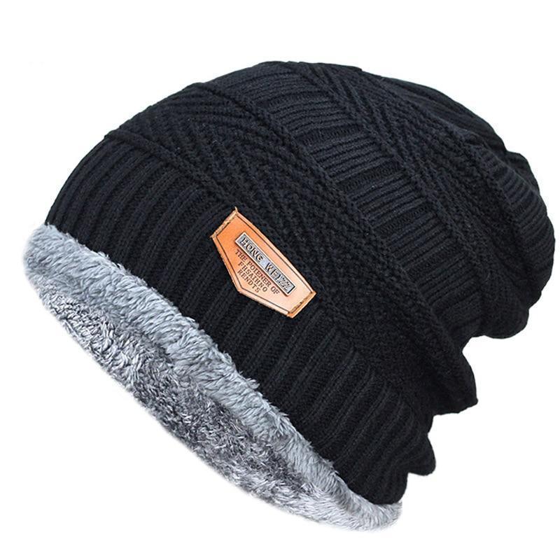 Peak  Polar Fur-lined Knitted Beanie