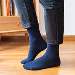 Peak  Leopard Seal Cashmere Wool Socks