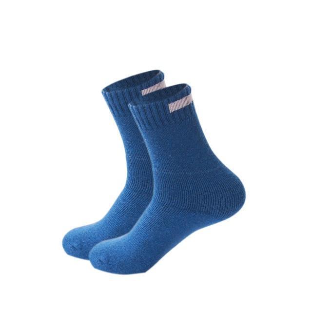 Peak  Leopard Seal Cashmere Wool Socks