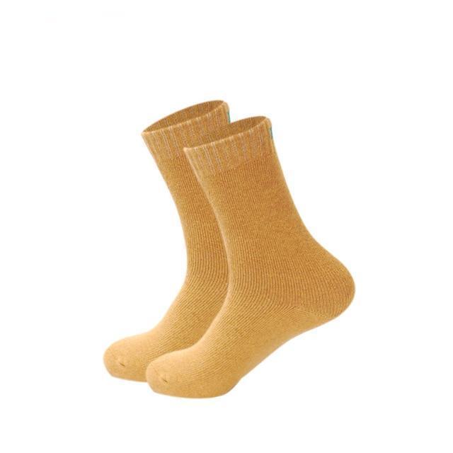 Peak  Leopard Seal Cashmere Wool Socks