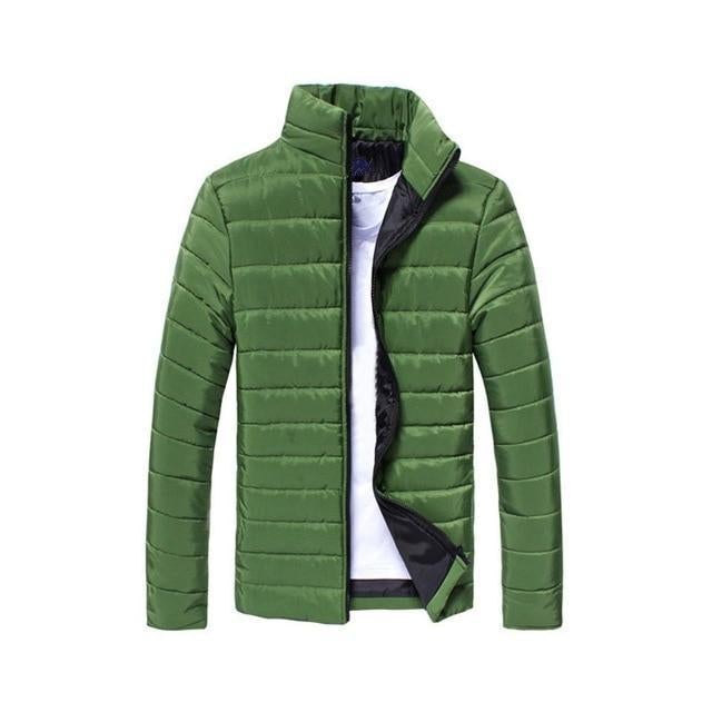 Peak  Green Classic Puffer Jacket